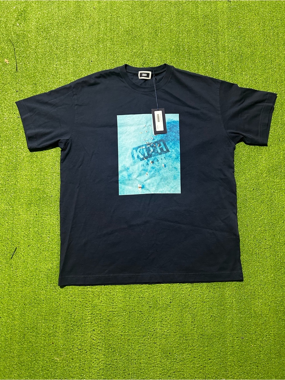 NWT KITH Honolulu Hawaii Exclusive CORAL REEF Blue Tee T-Shirt Mens Size Large
